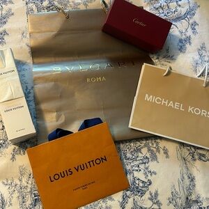 Designer bag/box bundle